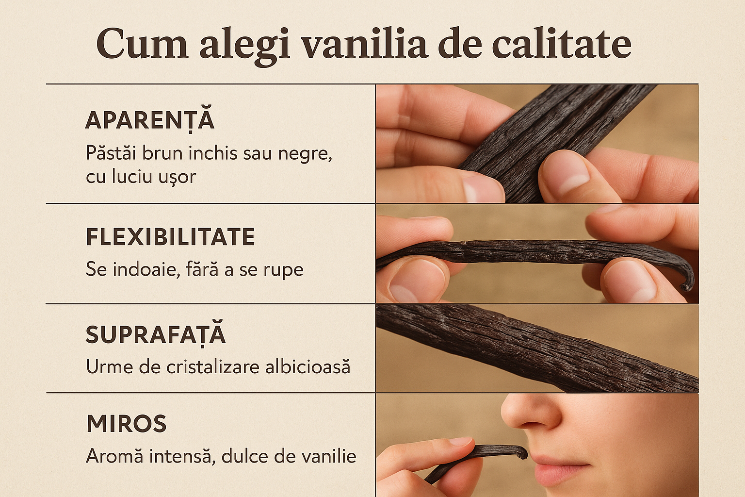 Cum alegi vanilia de calitate