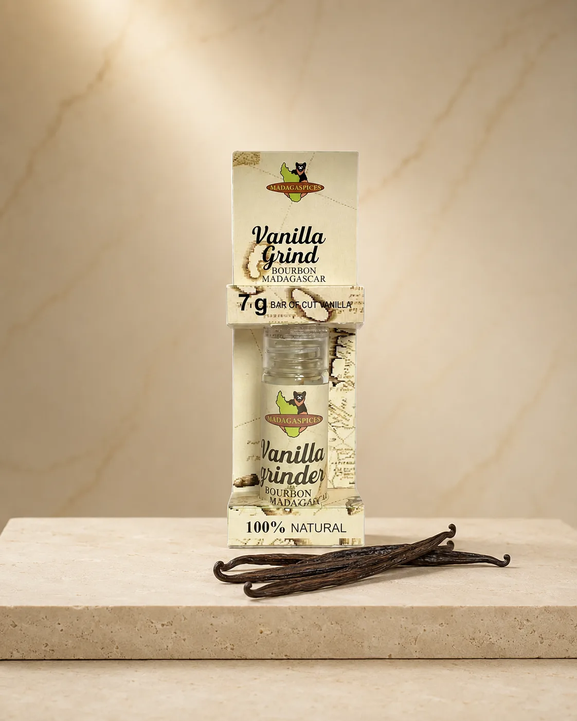 Rasnita Vanilie de Madagascar, 7gr, Calitate Premium – vanilie Bourbon de Madagascar calitate premium KSpices